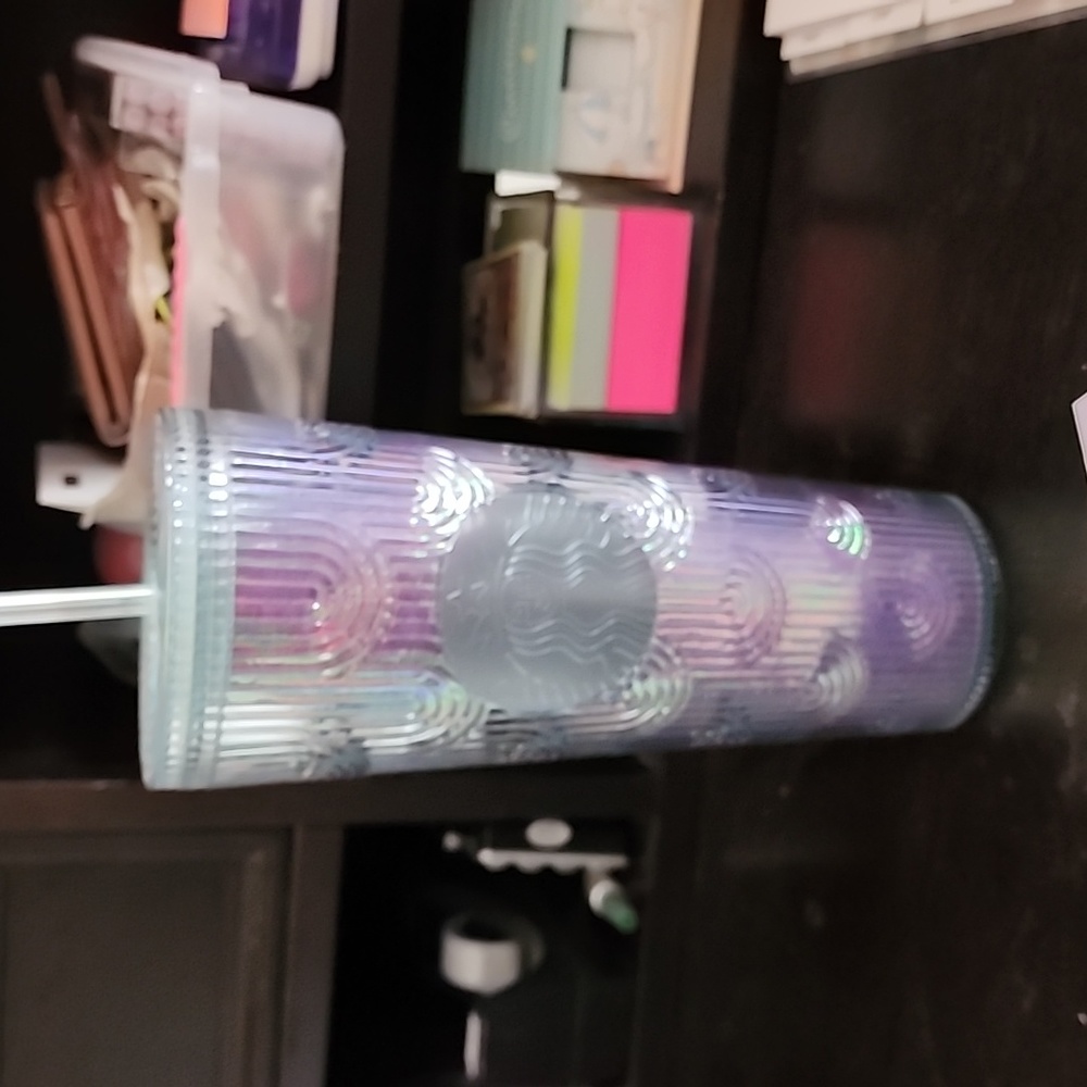 BNWT 2022 Starbucks Iridescent Mermaid Scale Venti 24oz Tumbler